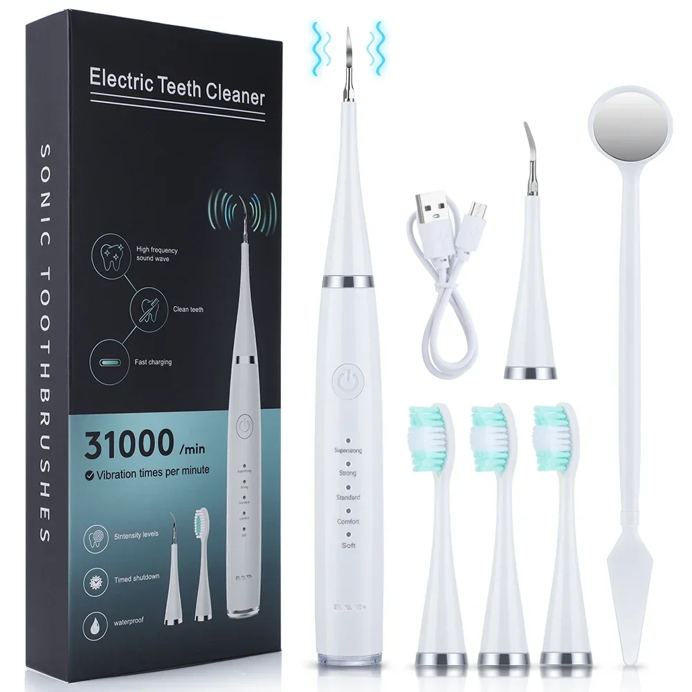 Teeth Whitening Mouthwash - Ablatore ad ultrasuoni per la pulizia