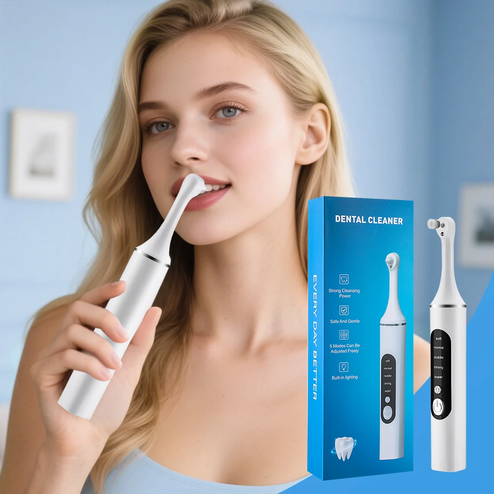 Teeth Whitening Kit - Lucidatore elettrico per denti Detergente per