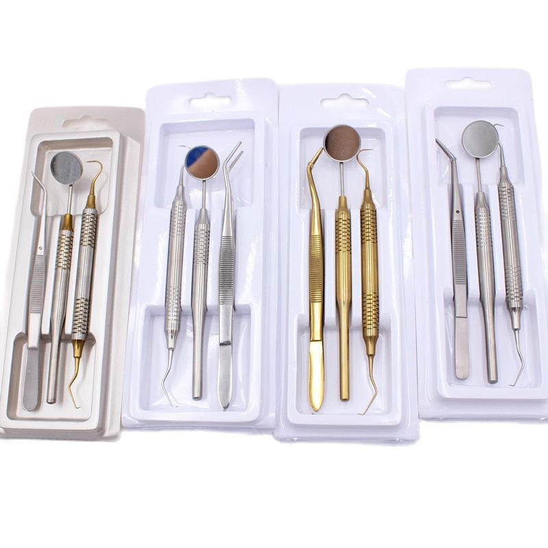 Teeth Whitening Kit - 3 pz/pacco In Acciaio Inox Kit