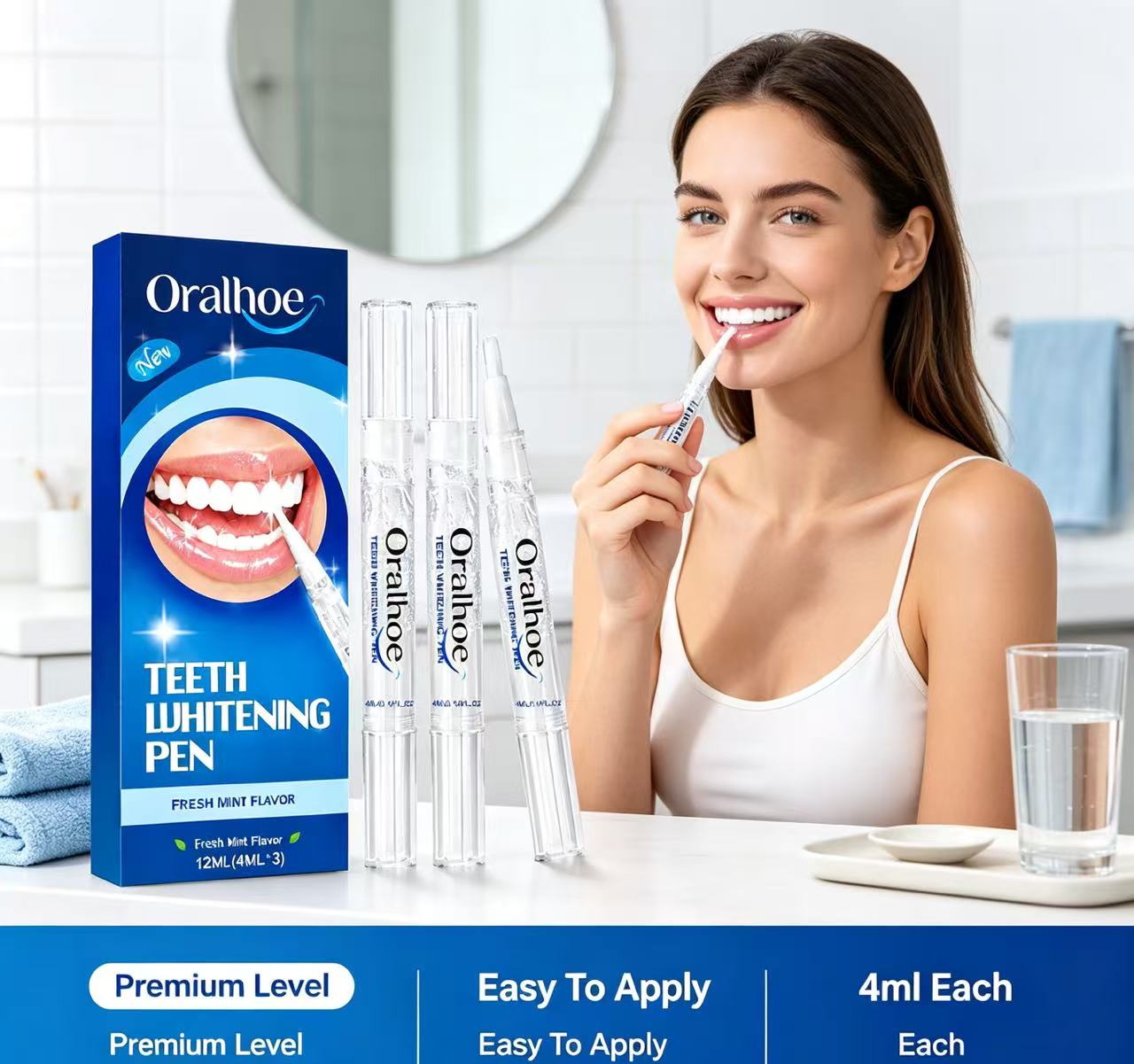 Set da 3 penne sbiancanti per  - Teeth Whitening Pens recensione e prezzo